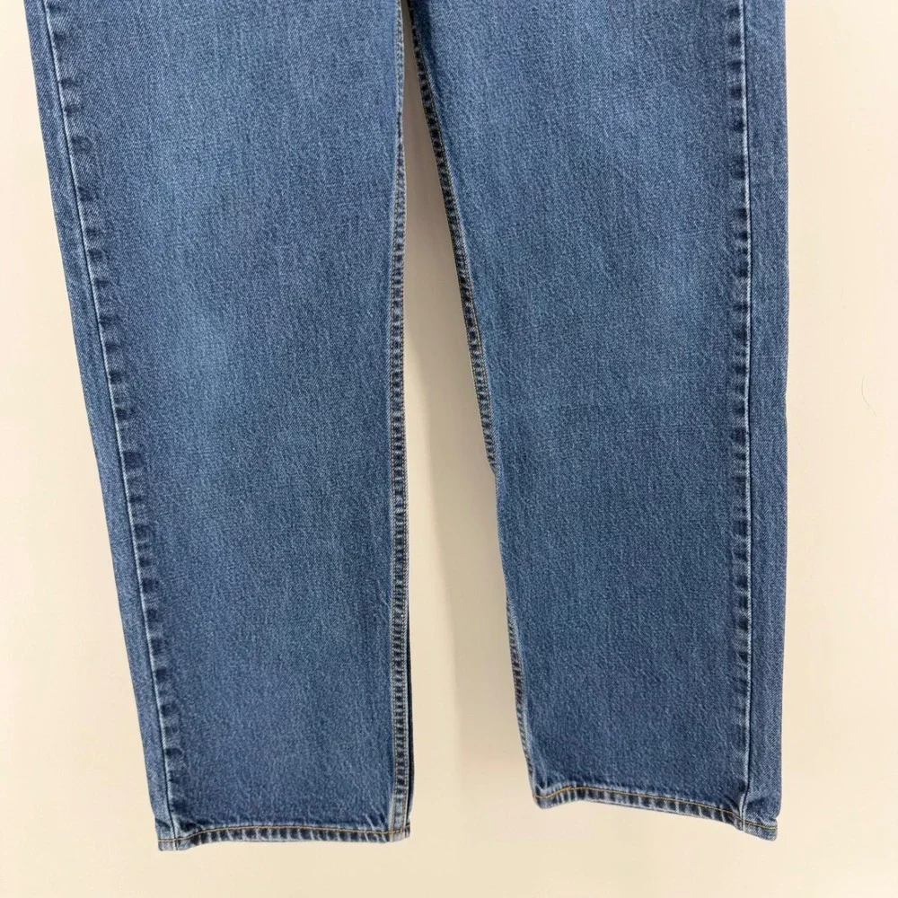 Levi's 505 Regular Fit Straight Leg Vintage 2000 Denim Jeans 34x30 Blue